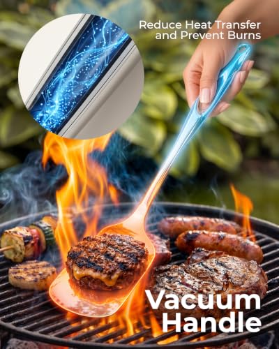 Zulay Kitchen Stainless Steel Spatula Turner - size: Solid Turner