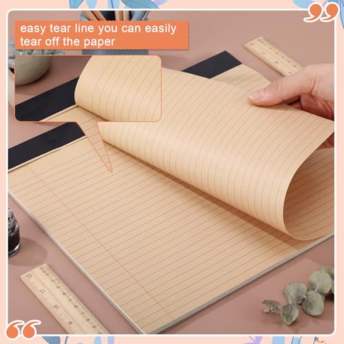 Lincia 6 Pcs Legal Pads Landscape Notebook, Slate Gray - color: Slate Gray