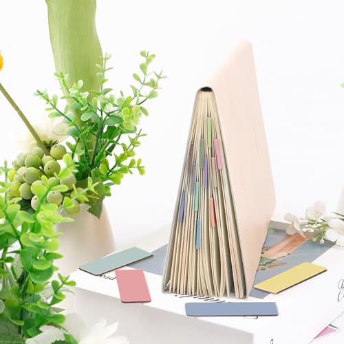 96Pack Magnetic Bookmarks for Reading,Women Men Teacher Book Lovers Gifts - style: Morandi