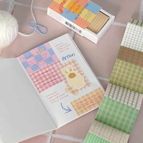 Monolike Big Wow Sticker Unmatched Friends Pattern Series.1 + Series.2 Set - Big Size Cute Stickers, Square Stickers - color: Unmatched Friends Pattern Series.1 + Series.2