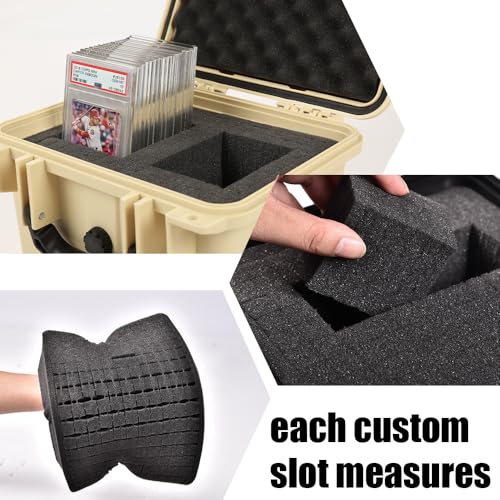 Adjustable Organizer Case Removable Dividers & Protective Foam for Camera - size: 1 Pack | DIY Divider | Medium | Beige & Black