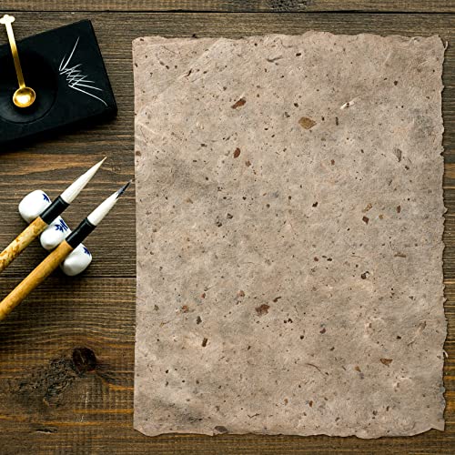 Geyee 50 Pcs 8.5 x 11 Inch Mulberry Rice Paper Sheets for Crafts - size: 8.5 x 11 Inch
