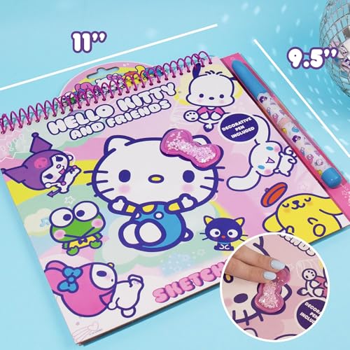 Horizon Group USA Sketch & Activity Book, Hello Kitty and Friends, 20 Pages - color: Hello Kitty and Friends, 20 Pages