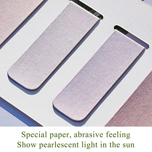 Chinco 10 Pieces Magnetic Bookmarks for Women Magnets Page Markers Clip Assorted Book Markers Set for Teachers Reading Gifts(Classic) - style: Classic