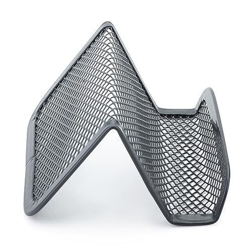 Mr. Pen- Metal Mesh Business Card Holders, 3 Pack, Gray - color: Grey
