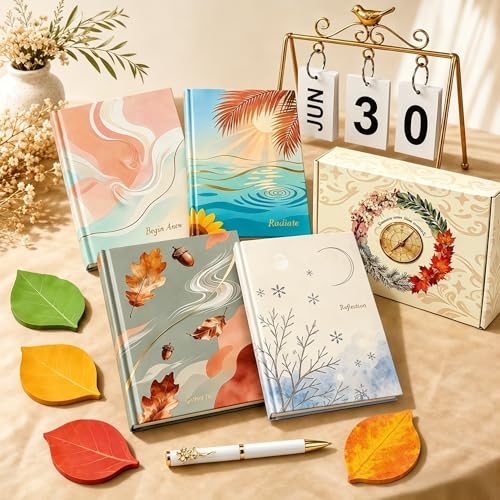 Book Lover Gifts for Women, Vintage Stationery Set Gifts - color: Verdant