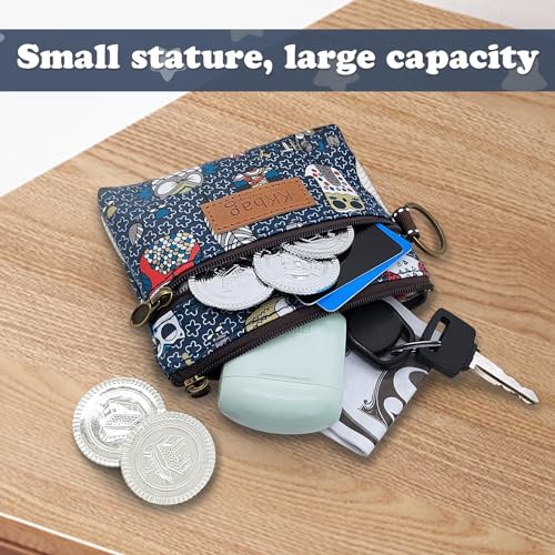Coin Bag, Keyring Cute Coin Pouch for Women and Girls (black) - color: black bear