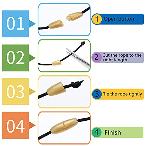 Teacher Lanyards for ID Badges and Keys, Cute Silicone Beaded Lanyard - color: Gold-005