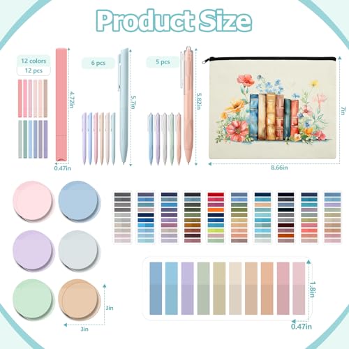 Book Annotation Kit, Bible Study Journaling Kit, Round - style: Round