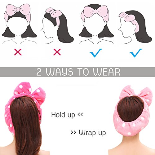 Hairizone Makeup Wrap Headband, Roseo