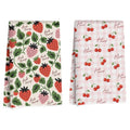 Strawberries Cherries Trump Kitchen Towels Gifts for Women Tea Towel - color: Multi 1864
