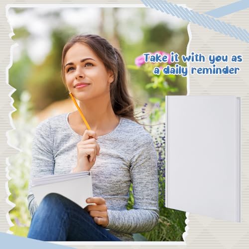 Henoyso 12 Pcs A5 Blank Notebook Journal Hardcover Sketchbook, 8.3 x 5.7 in - color: White, size: 8.3x5.7 Inch