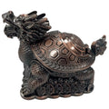 Briskfeel Feng Shui Dragon Turtle Multi Functional Metal Statue Wealth Prosperity Sculpture for Living Room Office Desk Feng Shui Art Best Housewarming Congratulatory GIF (D1 Bronze) - color: D1 Bronze