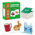 Thick Baby Flash Cards for Toddlers 1-3 Sight Words Flash Cards for Kindergarten，50 First Words