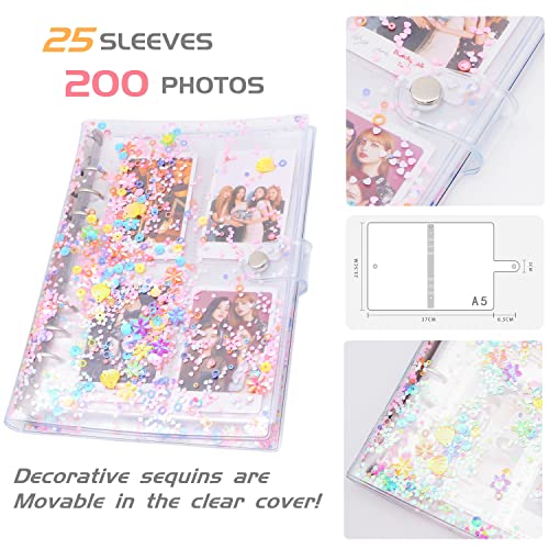 Polaroid Photo Album,Instax Mini Photo Album,200 Pockets Album Book - color: Color -2