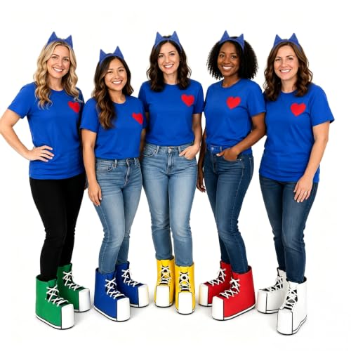 Blue Cat Ears Headband Kitty Ears School Project Head Pieces Party Favors - color: Blue Cat
