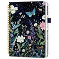 Taja Undated Weekly Planner, To Do List Notebook with Habit Tracker, A5 - color: o.Celestial Garden