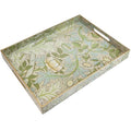 Spsyrine Plastic Serving Tray with Handles for Coffee Table, Dianthus - color: Multi D