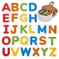 JoyCat Soft Silicone Magnetic Alphabet Letters, 26 Uppercase(Vibrant Color) - color: Vibrant Color