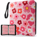 Card Binder 9 Pocket, Pink Cute 70s, 900 Cards, PU Leather - color: Pink Cute 70s