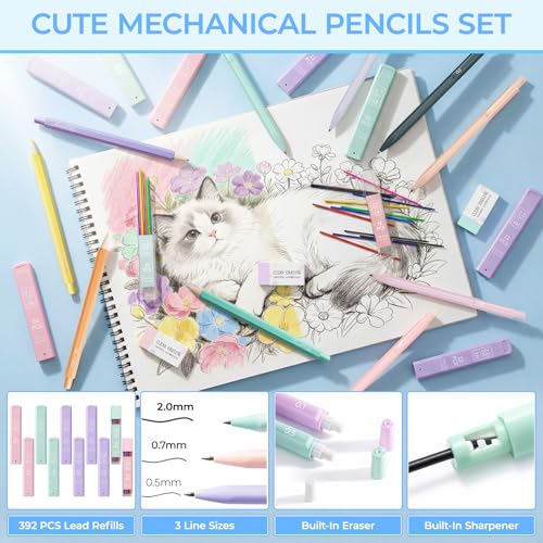 WOBAGMEN 62PCS Aesthetic School Supplies with Corduroy Pencil Case, Pastel Highlighters Gel Pens Mechanical Pencils, Cute College Essentials Set, Cute College Daily Essentials Set（Pink Bow） - color: Pink Bow