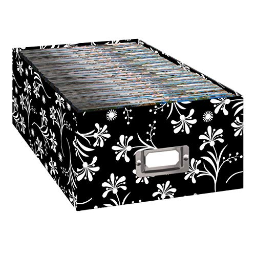 Pioneer Photo Albums B-1BW Photo Storage Box, Ruby Design - color: Ruby Design, size: Pack of 1