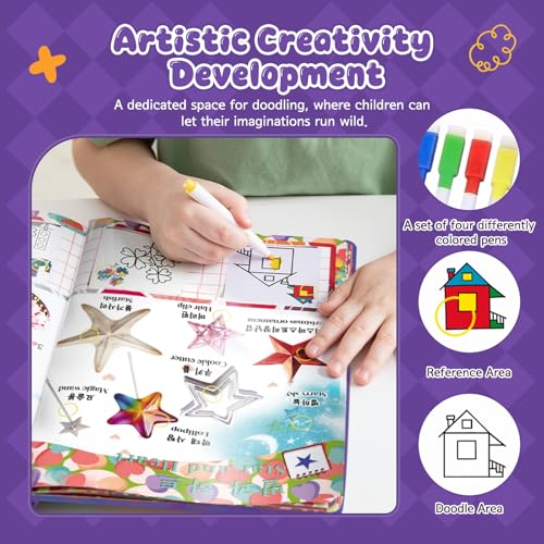 English Korean Bilingual Interactive Talking Sound Book Learning Toy Kid 2+ - color: Colours and Shapes-(en+kr)