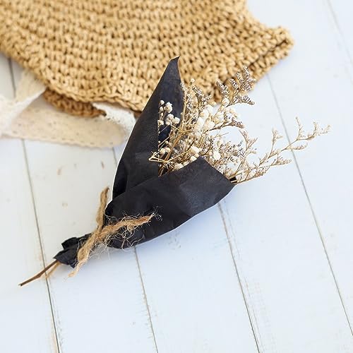 A5 50 Sheets Natural Fiber Mulberry Tree Mulberry Paper Sheets Art Tissue Washi Paper Design Craft Art Origami Suppliers Card Making 8.3" x 5.8". (Black, A5) - color: Black, size: A5