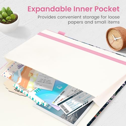 Taja Aesthetic Lined Journal for Women, Pretty Notebooks for Work & Study - color: V-Moonlit Cat