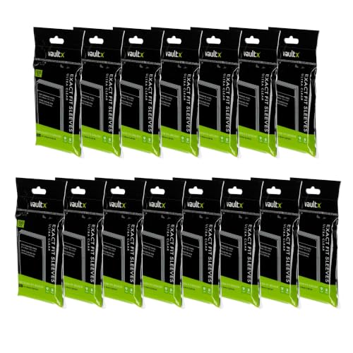 Vault X Exact Fit Inner Sleeves (1500 Pack) Clear for Trading Cards - size: Clear 1500 Pack