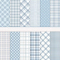 36 Sheets Scrapbook Paper 12x12 In Plaid Patterned Paper (Blue) - color: Blue