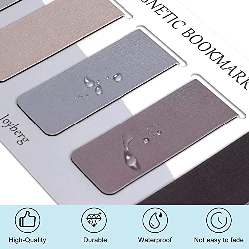 15 Pieces Bookmark, Magnetic Bookmarks for Women, Men, Book Lovers, Page Markers for Students Teachers Reading (Misty, Ocean, Emerald) (Pack of 3) - color: Misty, Ocean, Emerald, size: 15 Pieces (Pack of 3)