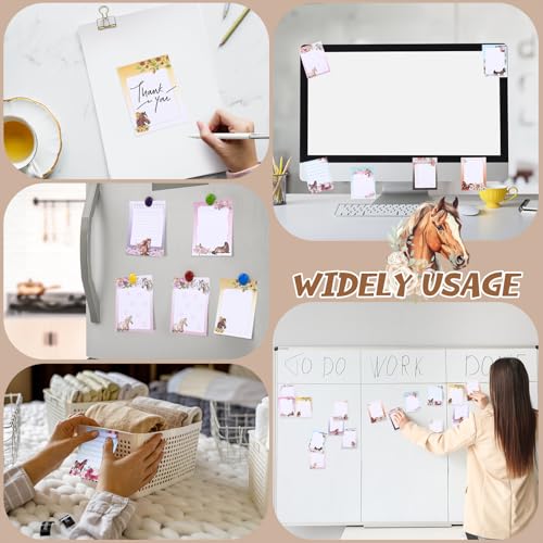 Chiisong 12 Pcs Horse Sticky Notes Horse Gifts for Women - style: Horse Style
