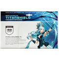 TitanShield Small Japanese Card Sleeves, White (150 Sleeves) - Fits Yu-Gi-Oh - color: White