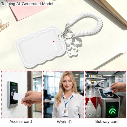 2 Pack Cute Photocard Holder Keychain,Kpop Photo Card Holder