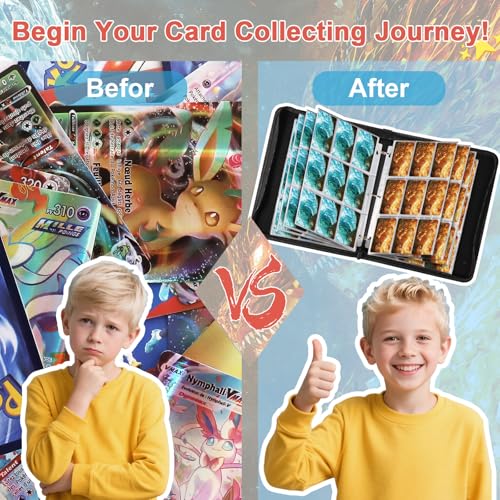Dragon 9 Pocket Trading Card Binder Album - color: Crystal & Magma Dragon