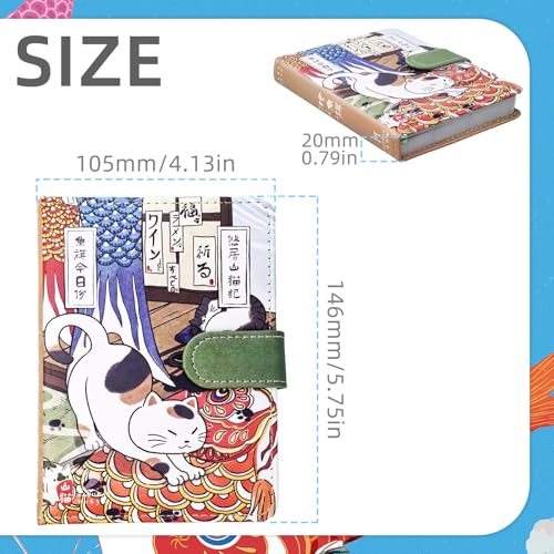 Composition Notebook with Magnetic clasp, Cute Cartoons Printed (Random)