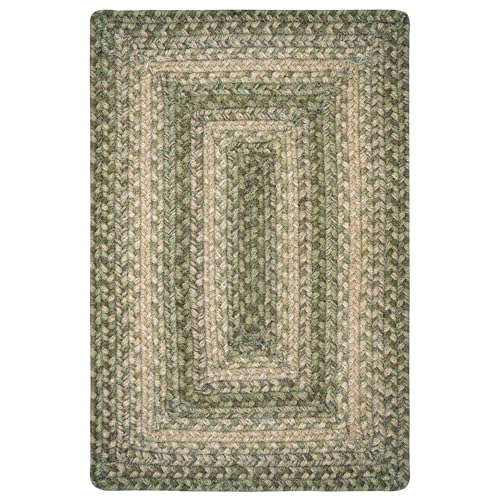 Homespice Grassland Jute Braided Placemats, Rect 13x19 Set of 4 - color: Grassland