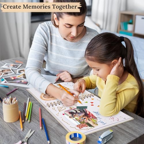 10"x10" Scrapbook Photo Album Linen Cover 20 Sheets 40 Pages White Paper - color: Grassgreen, size: 10 Inch 40 Pages