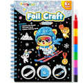 FUNNYB&G Foil Art Craft Kit for Kids, Sparkly Birthday Gift Toy for Kids - style: Love Sport