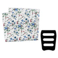 Cotton Floral Handkerchiefs for Men Wedding Evening Daily Work Prom - color: White,blue,green