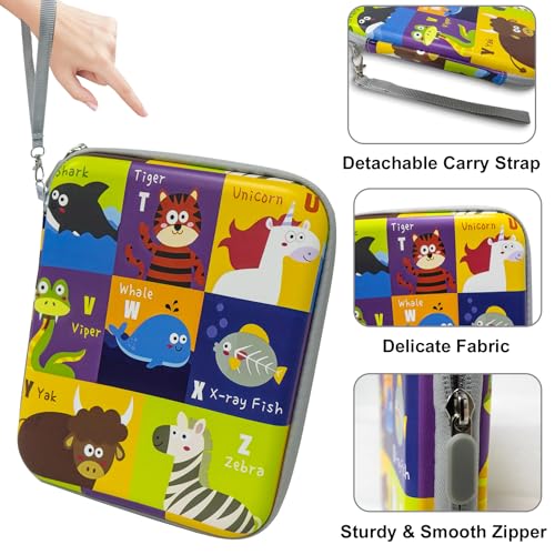 Yoto Card Case for Yoto Cards,Portable Yoto Card Holder with Zipper & 80 Pockets,Card Ctorage for Yoto Player Card Case - color: Yoto02-80, size: 4 Pocket