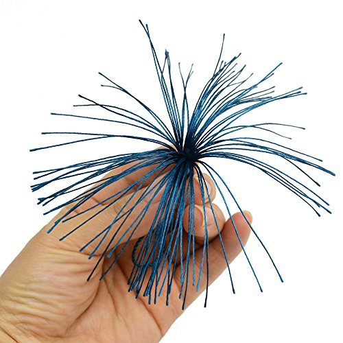 100Pcs 5 Inch Silky Bookmark Tassels for Jewelry, Souvenir(Dark Teal) - color: Dark Teal