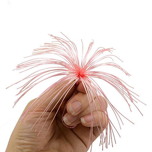 100Pcs 5 Inch Silky Bookmark Tassels for Jewelry, Souvenir(Light Pink) - color: Light Pink