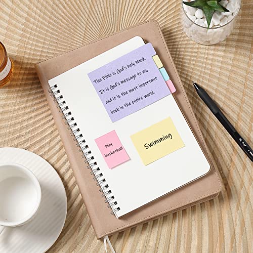 Mr. Pen- Sticky Notes Set, 820 Pack, Ruled - color: Pastel, size: 1 Set (Pack of 2)