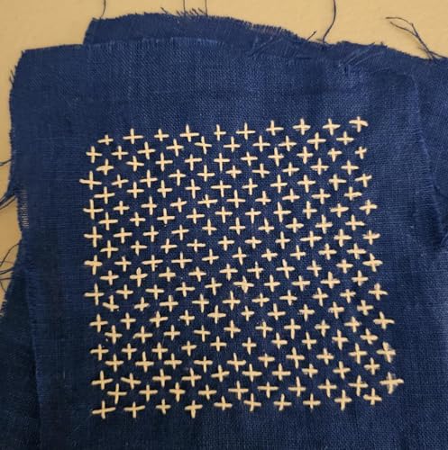 Sashiko Stencil Embroidery Stencils for Crafts Reusable 4.7" - style: Sashiko