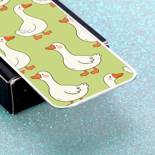 Green Stuff Cute Bookmarks for Women Girls Kids Silly Goose Metal Bookmark Funny Book Lovers Gifts for Readers Book Lovers Women Book Marks for Reading Womens Kid Girls Page Holders for Reading 2-Side - color: Green