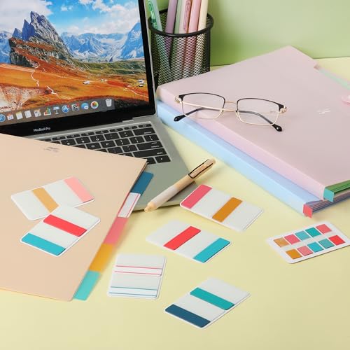 Mr. Pen- Sticky Index Tabs, 500 Pcs, 21 Sets, Colorful - color: Tropical