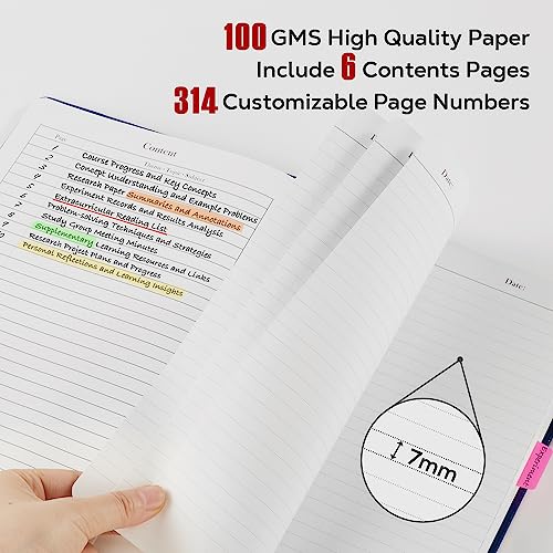 FOCUS DAY Lined Thick Journal Notebook for Writing Women Men, 320 Pages, Medium 5.7 inches x 8.4 inches, Hardcover Leather Notebook with 100 gsm Thick Paper, Burgundy - color: 4.Burgundy, size: A5