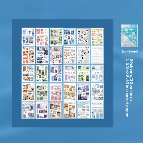 Japanese Stickers for Journaling Supplies,Daily Life Journal Stickers Book - color: Plan